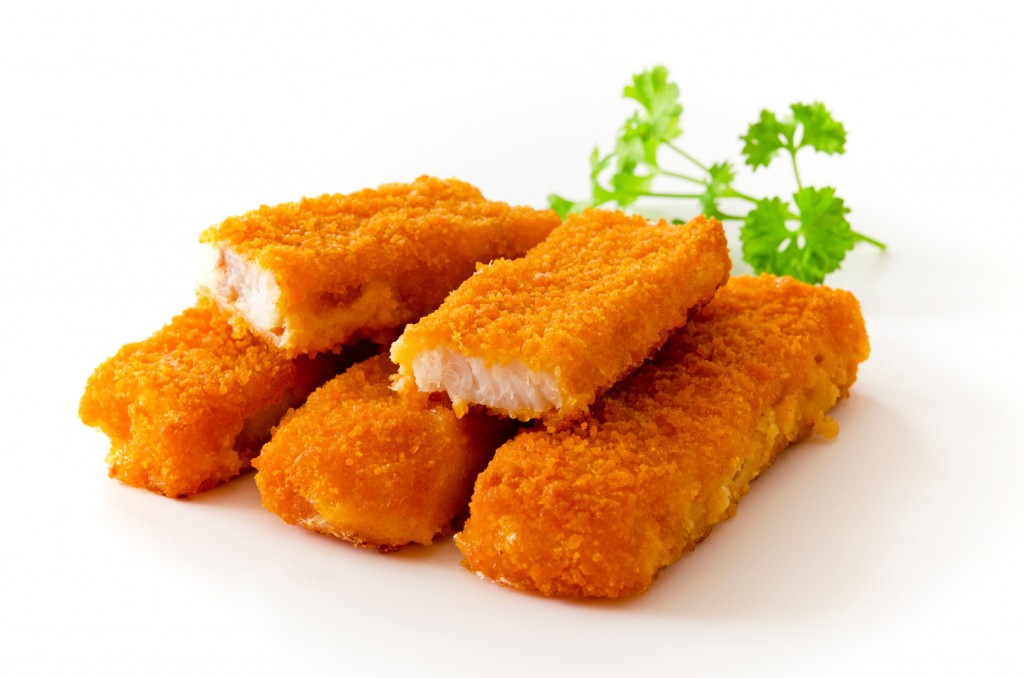 Panierowane paluszki rybne