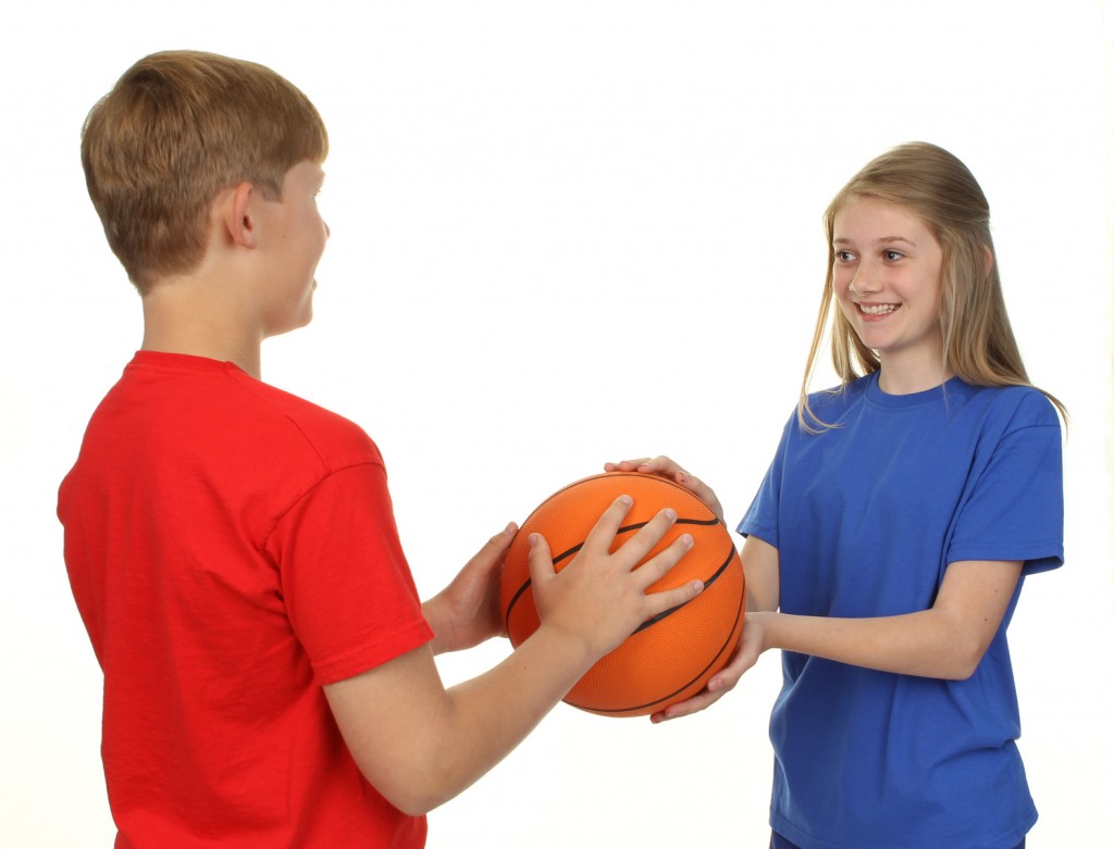 Basketball children