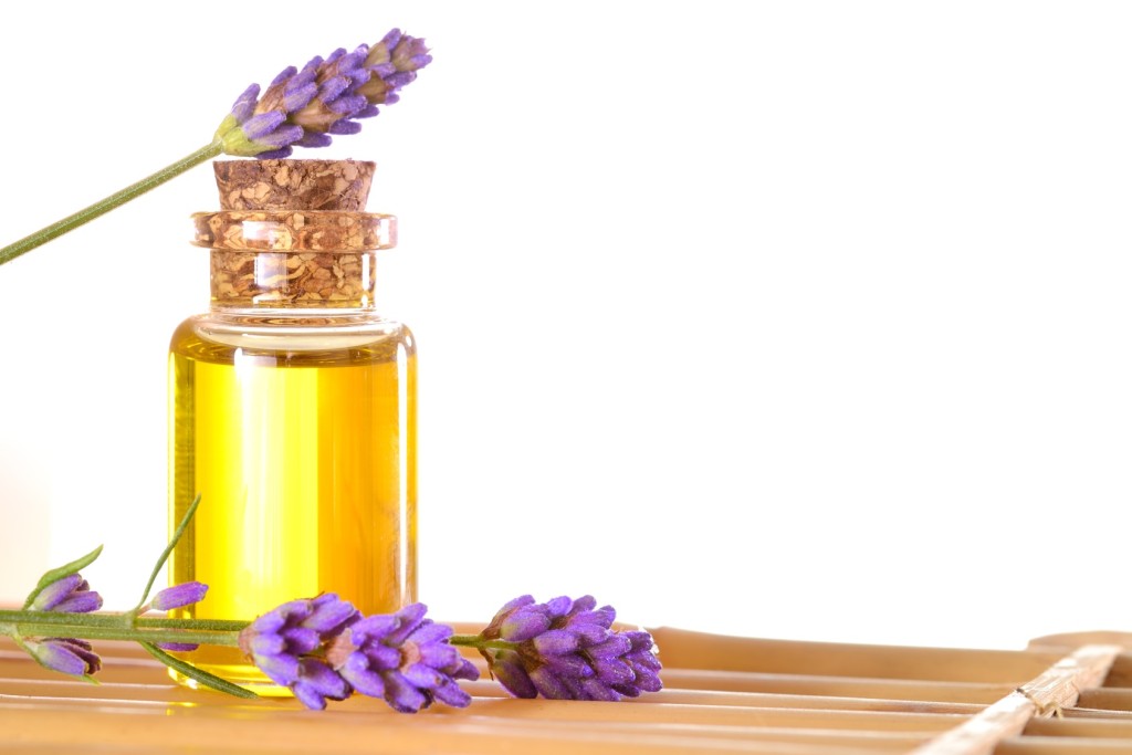 Lavendel mit Lavendelöl