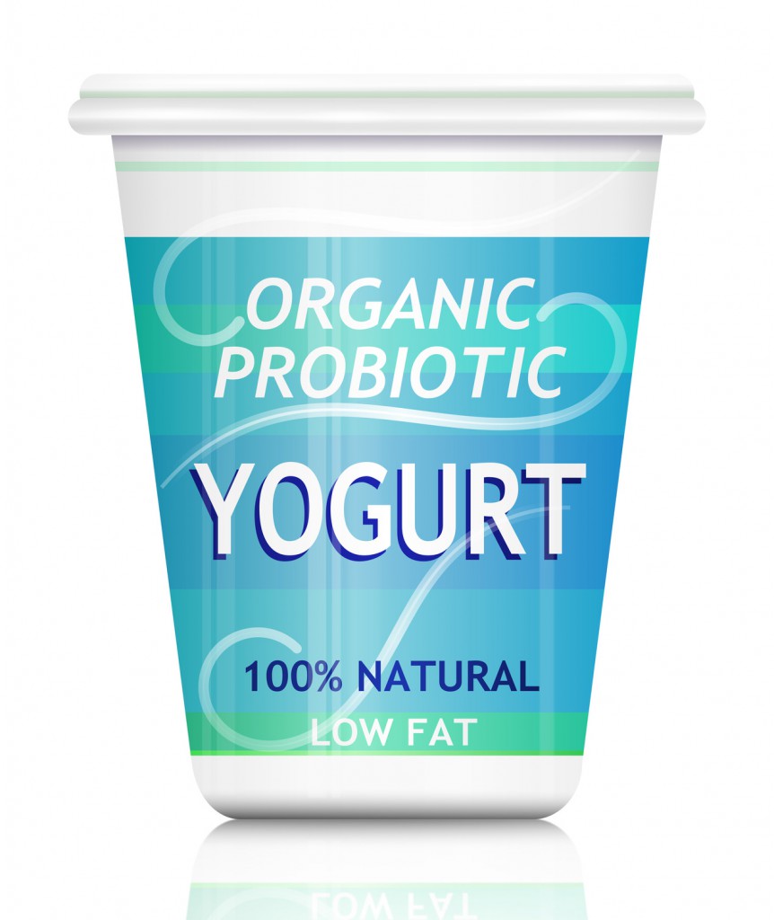 Probiotic yogurt.