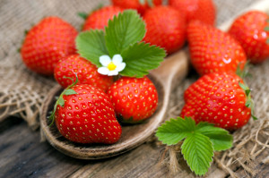 Fresh strawberries