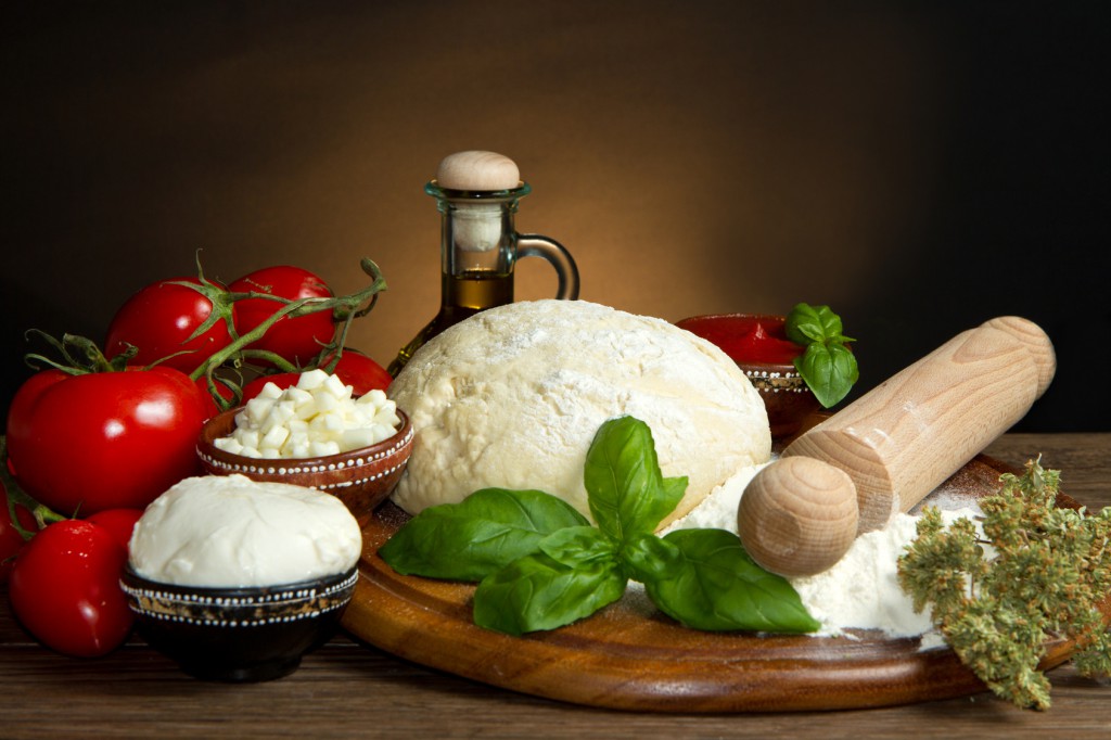 ingredienti per la pizza