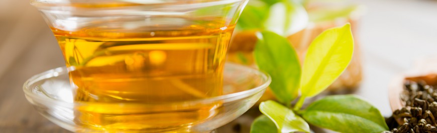 tea and tea leaves