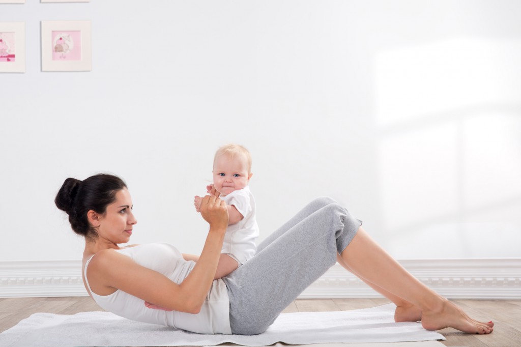 mother and baby gymnastics