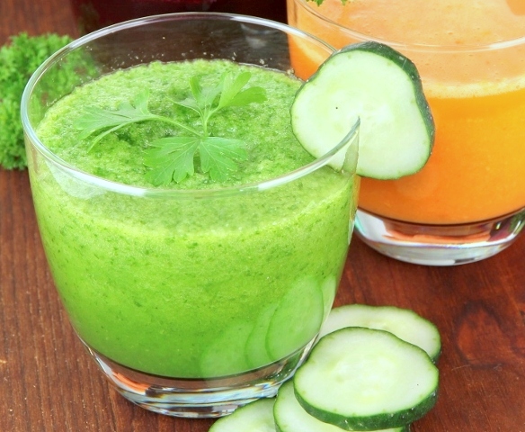 przepisy na zdrowy sok z ogórka